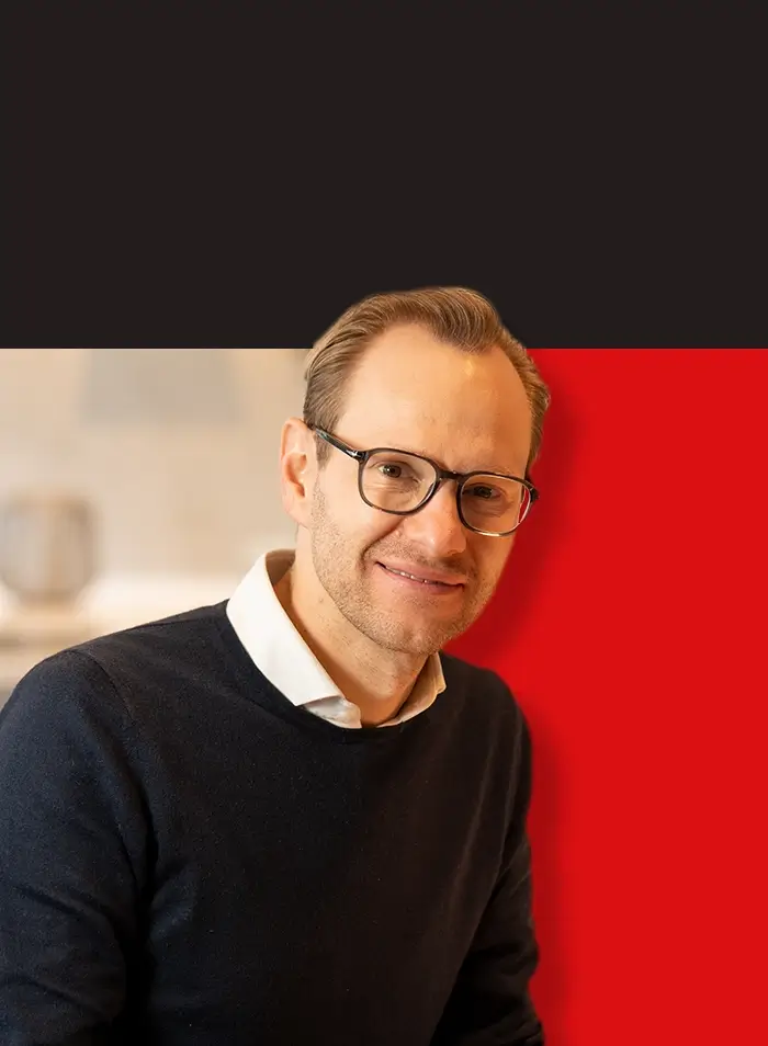Christoph Krug ist Geschäftsführer des Küchenstudios La Cucina in Schweinfurt.